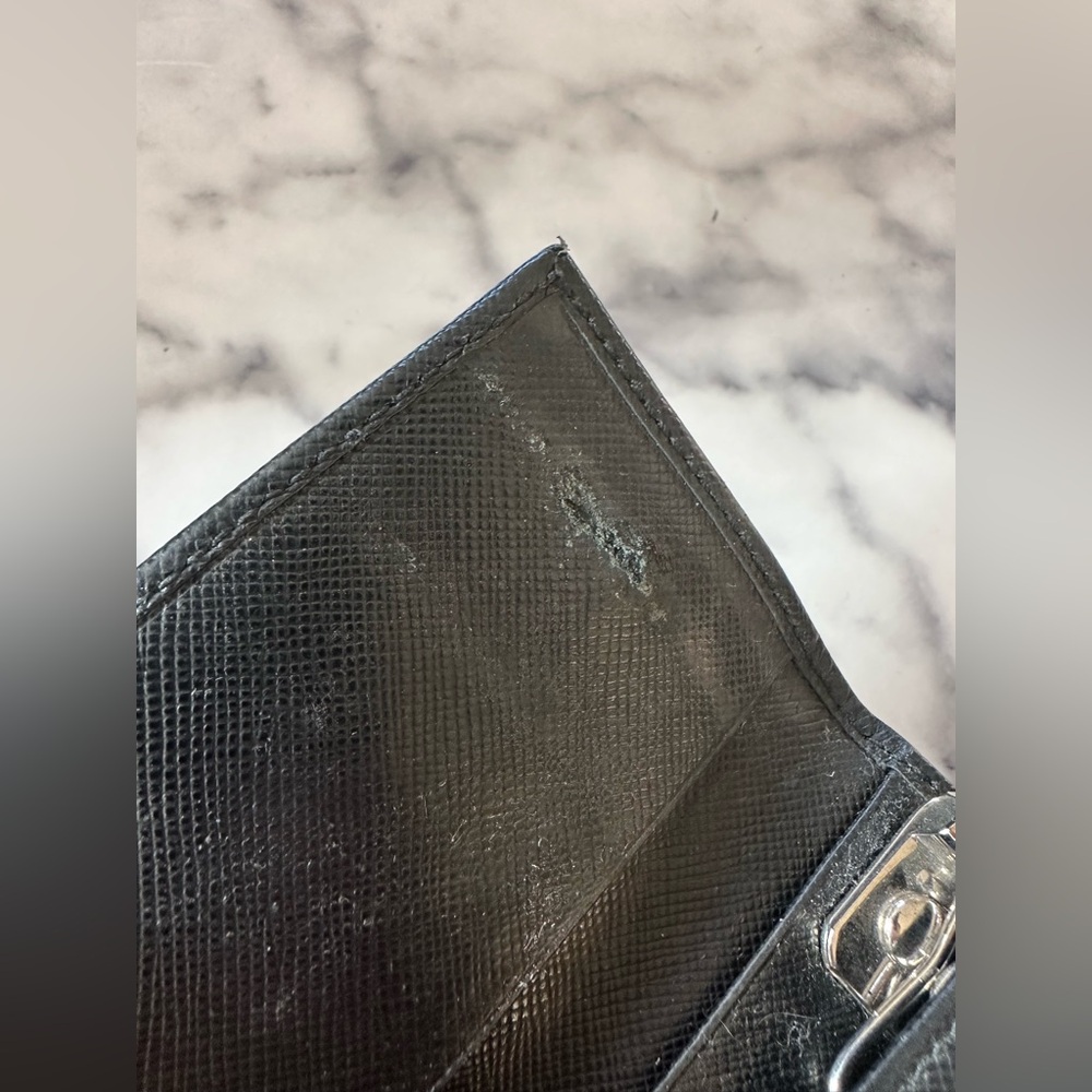 Prada Saffiano Leather Key Ring Holder - Picture 6 of 8